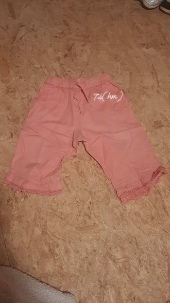 Pantalon fille taille 74.  9 mois
