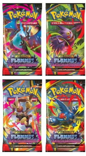 Cartes Pokémon - set Flammes fantasmagoriques ME2