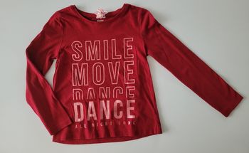 Haut ML bordeaux 6 ans