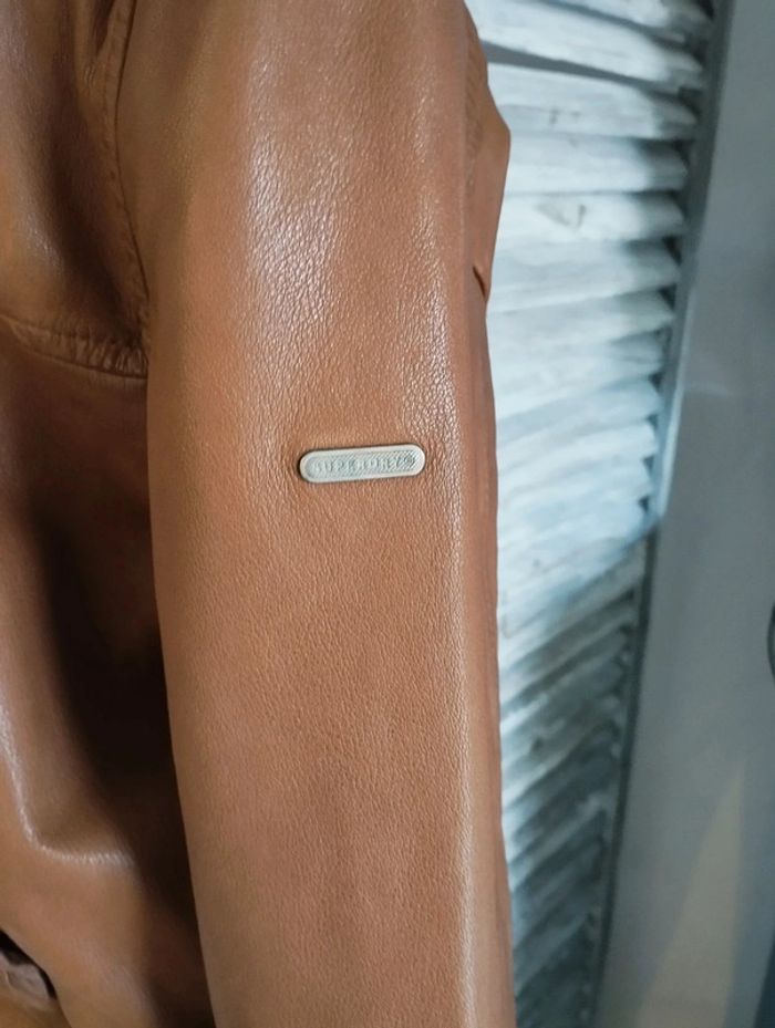 Blouson cuir Superdry - photo numéro 5