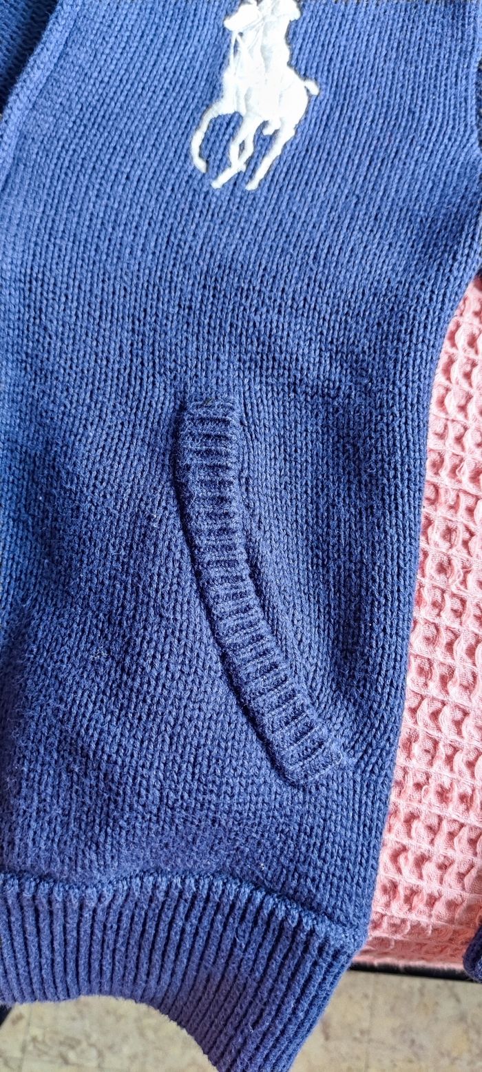 Gilet bleu marine Ralph Lauren 6 ans - photo numéro 7