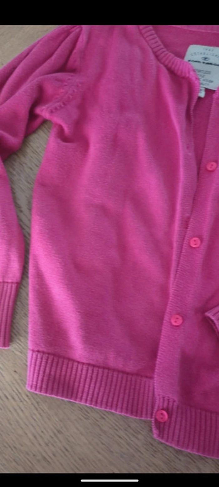 Gilet cardigan rose - photo numéro 2