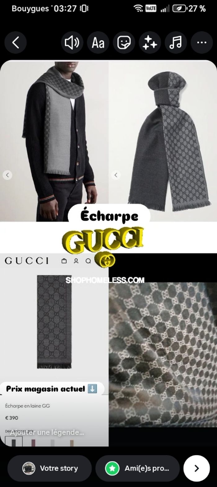 Écharpe , foulard, châle