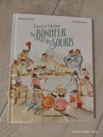 Livre Ernest et Célestine au bonheur des souris