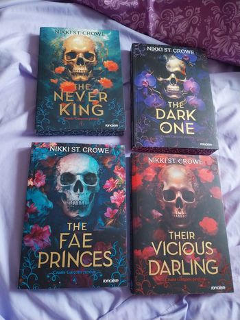 Romans Cruels Garçons Perdus Intégrale tomes 1 à 4 The Never King Nikki St Crowe Dark Fantasy Peter Pan