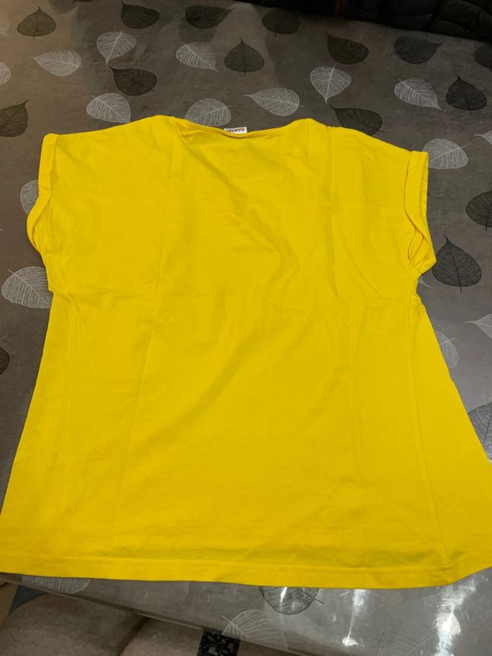 Teeshirt jaune Damart 38/40 - photo numéro 3