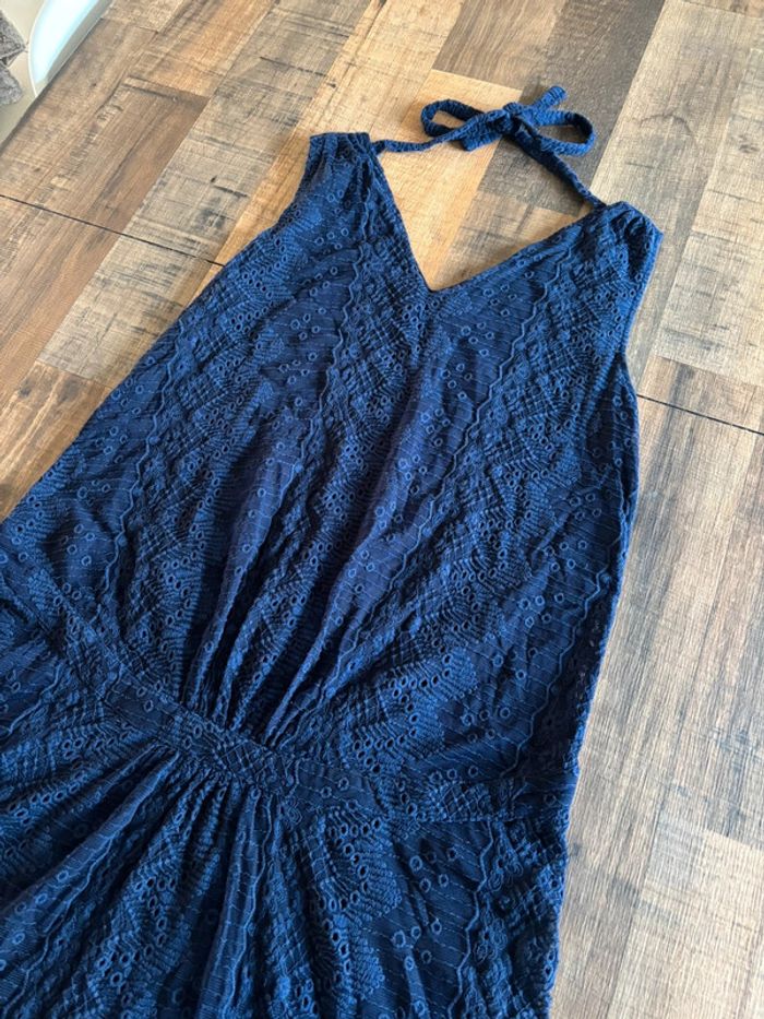 Robe grossesse bleue sans manches T42/44