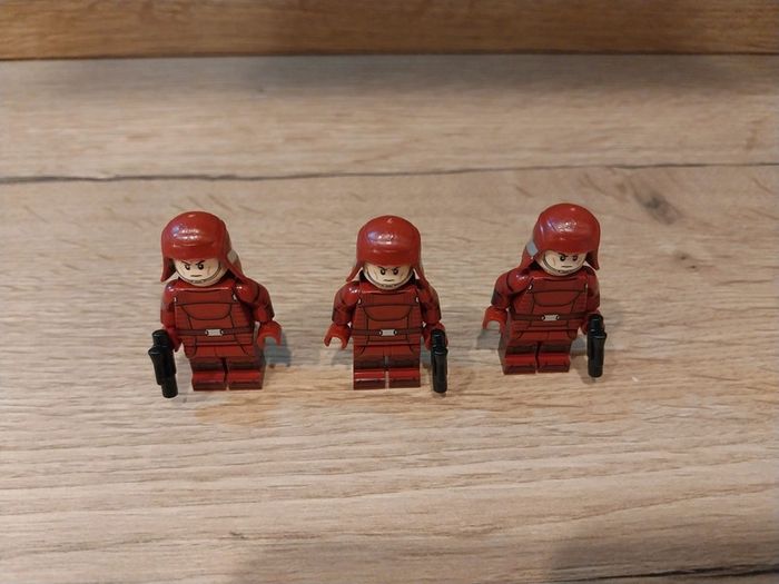 Figurines type lego custom 3 gardes de sécurité de Naboo star wars - photo numéro 5