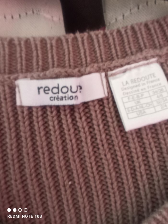 Gilet cardigan à pression femme taille S/36 La Redoute création - photo numéro 5