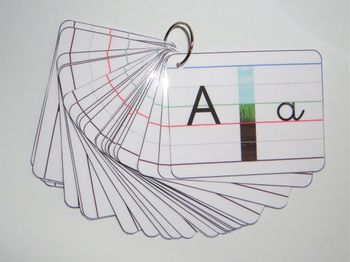 ✍️ Cartes d’écriture cursive & capitales – Méthode Dumont inspirée
