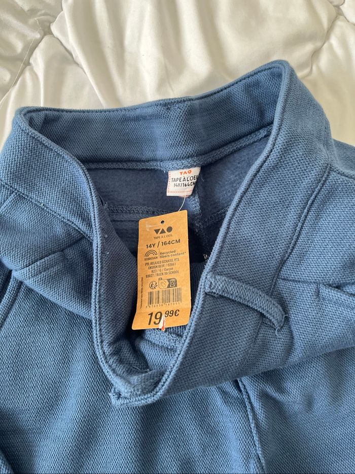 Pantalon bleu garçon neuf - photo numéro 3
