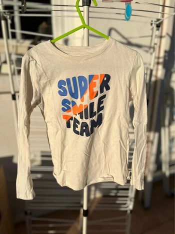 T shirt manche longue 6ans la halle