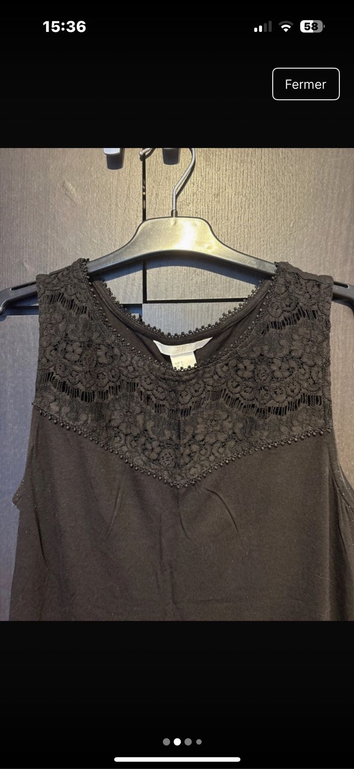 Débardeur dentelle H&M - photo numéro 2