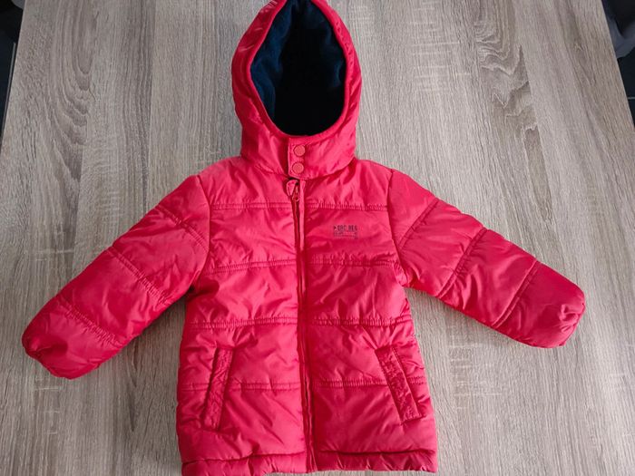 Doudoune rouge Orchestra 23 mois