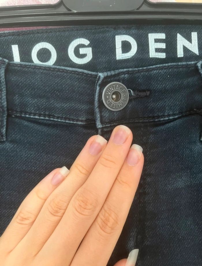 Jog denim ajustable style jean slim C&A 14 ans - photo numéro 3