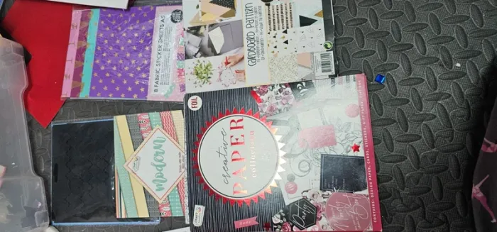 Bloc de feuilles et de papier de création - photo numéro 3