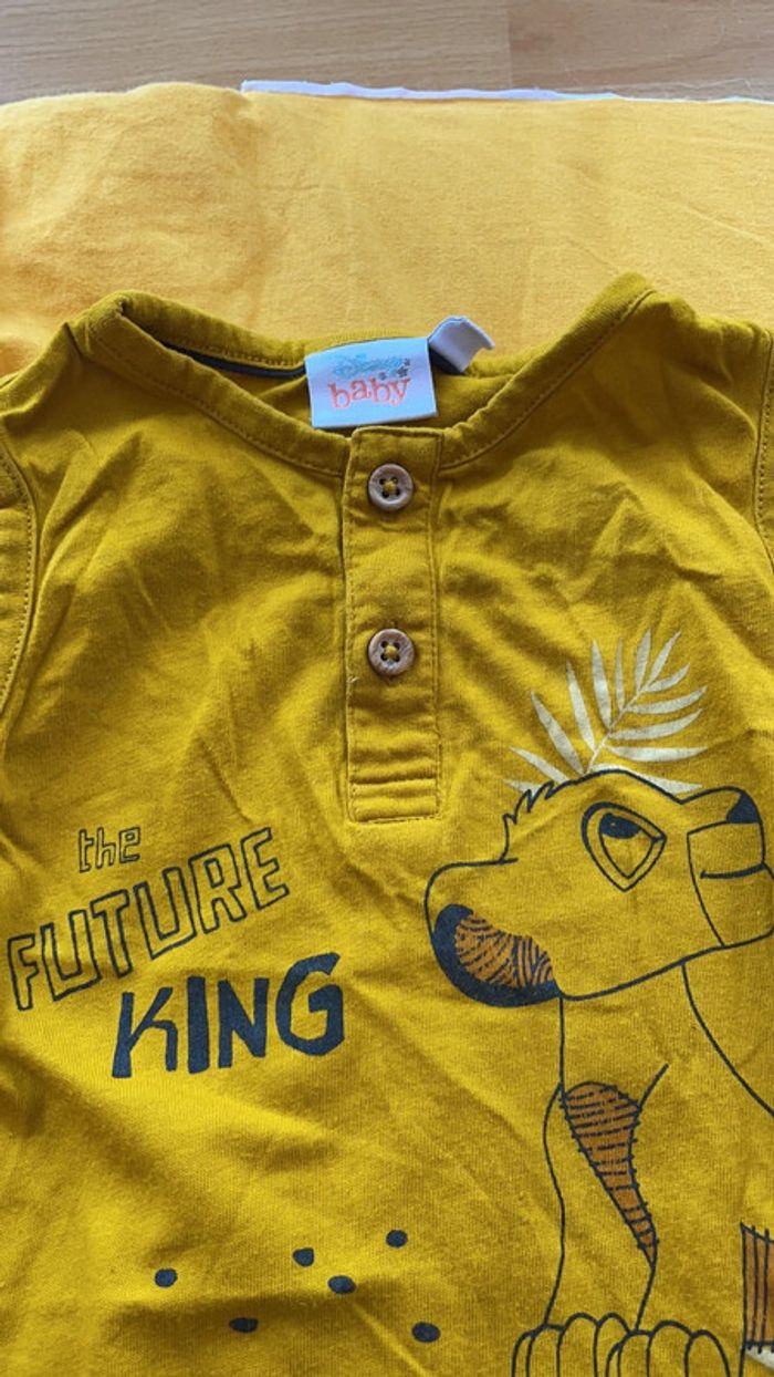 Lot de 2 combinaisons été 9 mois Disney - photo numéro 3