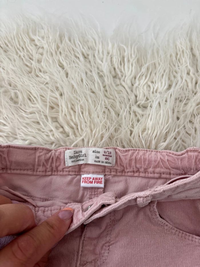 Jean fille 9-12 mois Zara - photo numéro 2