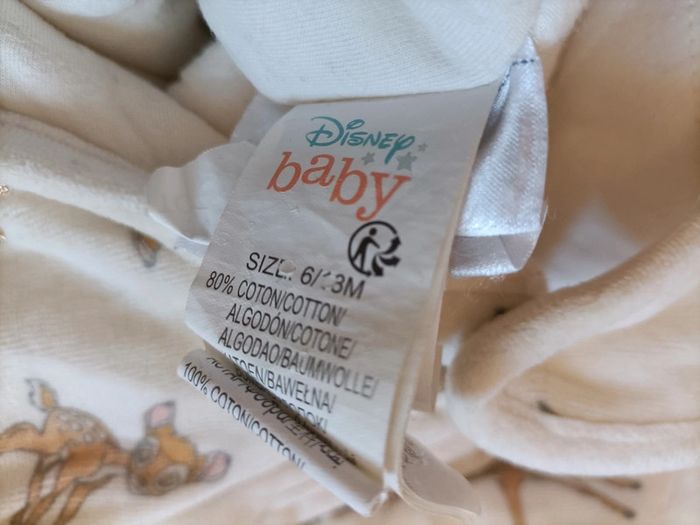 Gigoteuse Disney Bambi – Taille 6 12 mois - photo numéro 4