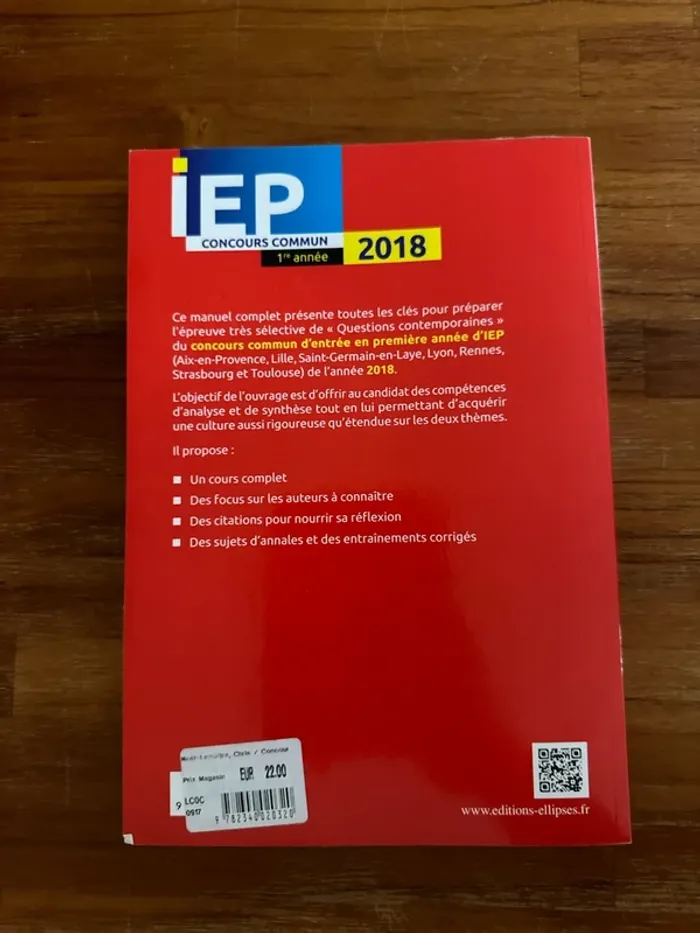 Livre iep concours commun. Première année, radicalité la ville - photo numéro 3
