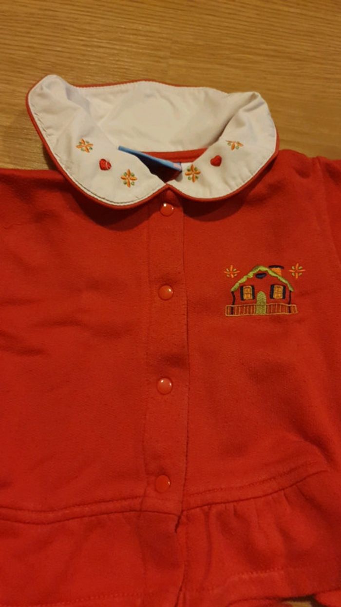 ensemble rouge 2 ans petit caid - photo numéro 3