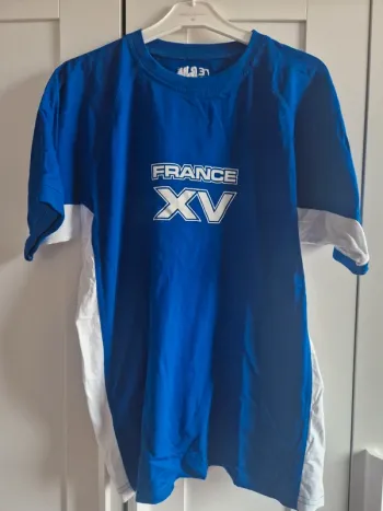 T-shirt rugby, XV de France, L, neuf, Terre d'Ovalie