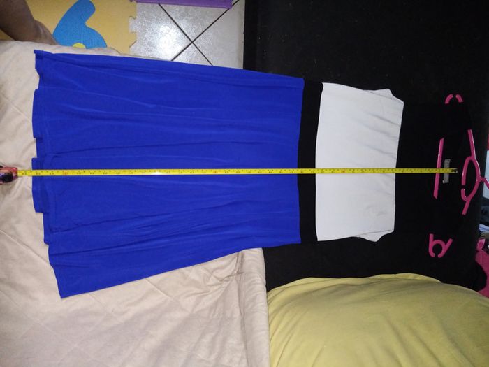 Robe bleue noire et blanche T4 Jennyfer - photo numéro 10
