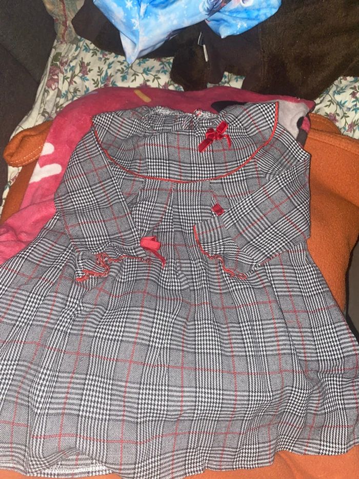 Robe à carreaux