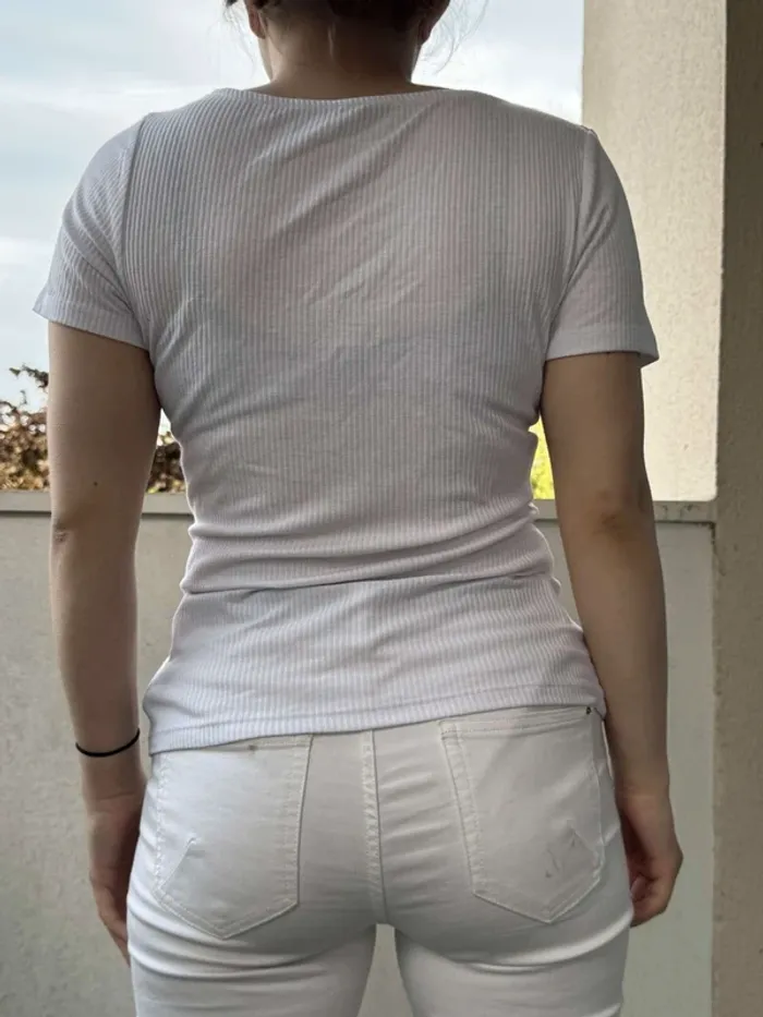 Maillot blanc bonobo - photo numéro 3