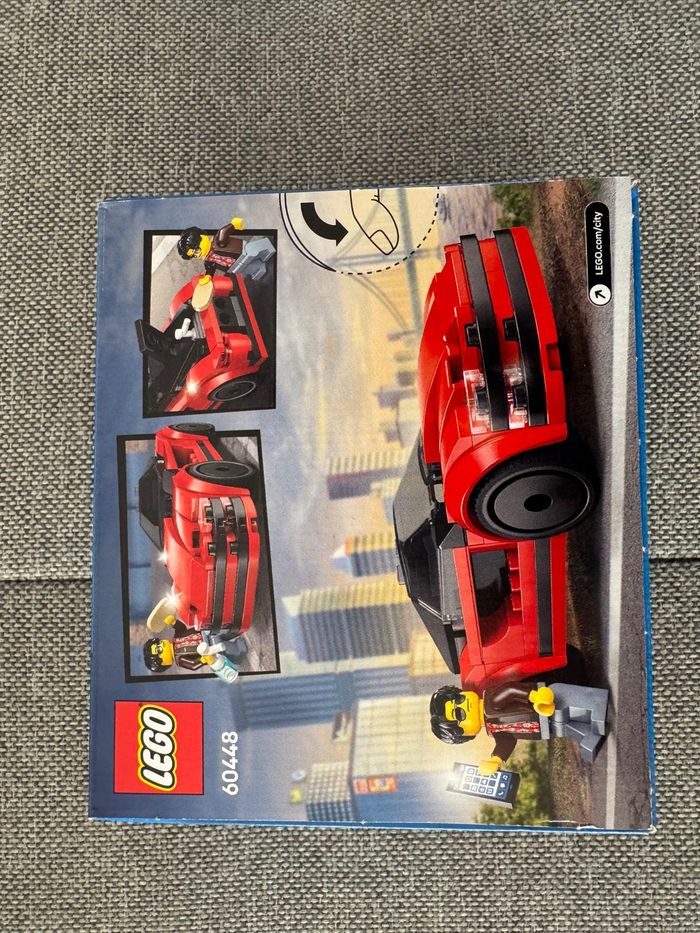 LEGO 60448 Voiture de sport rouge – City – Neuf, Scellée - photo numéro 2