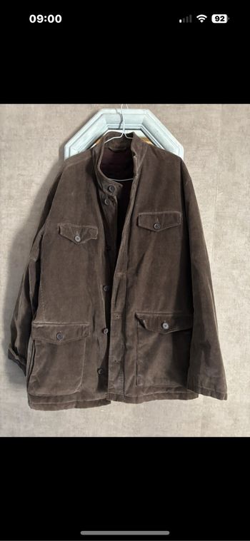 Veste velours