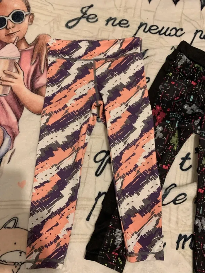 Lot 2 legging de sport - photo numéro 2