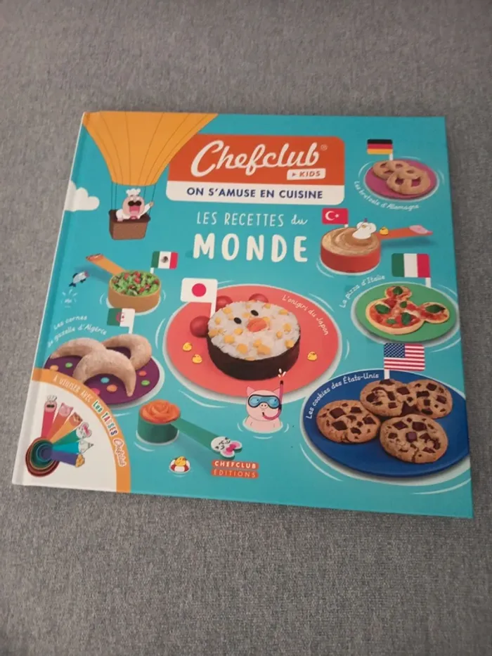 Livre chefclub cuisine du monde