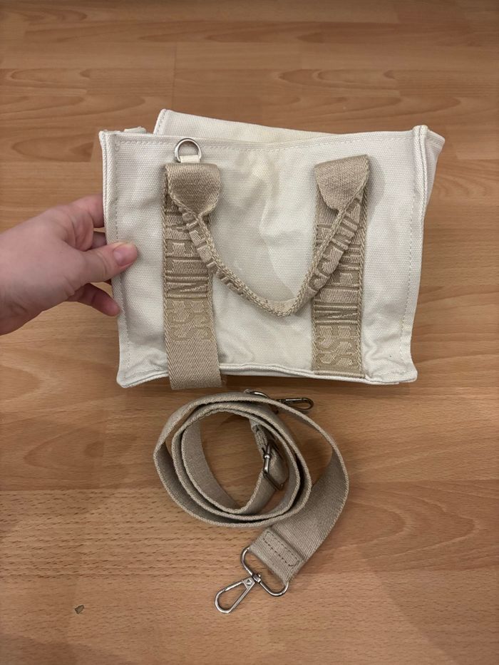 Sac beige à bandoulière Zara - photo numéro 2
