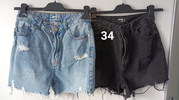 Lot de 2 shorts destroye