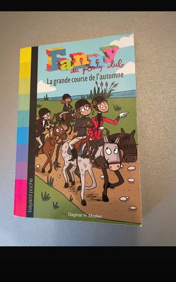 Livre Fanny au poney club « les grandes courses d'automne »