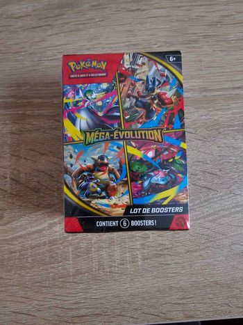 Bundle de six boosters Méga Evolutions (ME01)  Pokemon