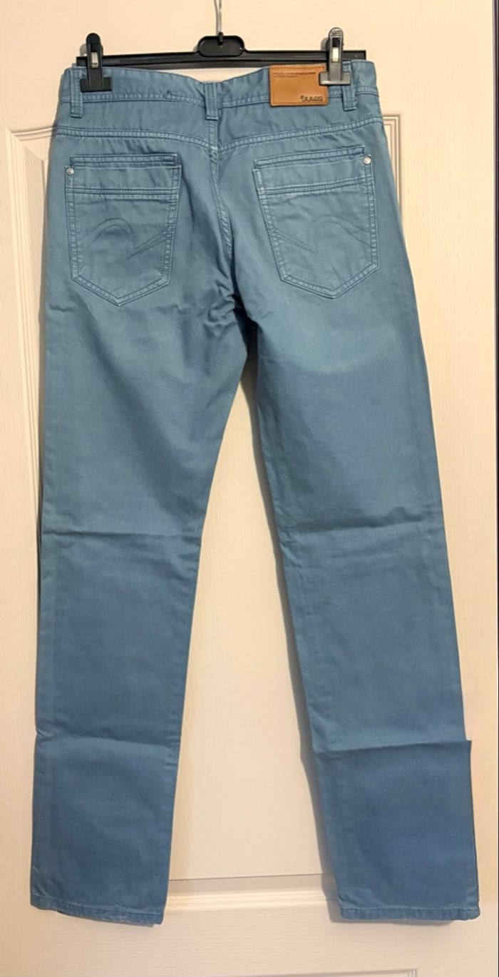 Chino homme Jules – Straight – W27 L34 – Bleu – TBE - photo numéro 2