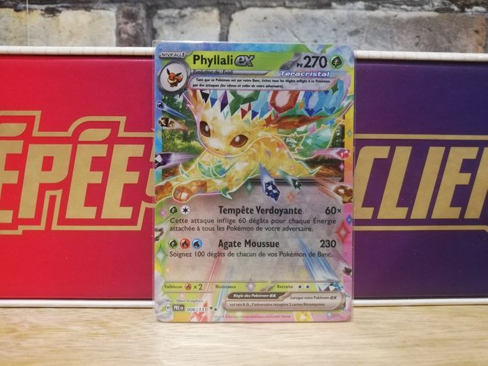 Carte Pokemon Phyllali EX Teracristal 006/131