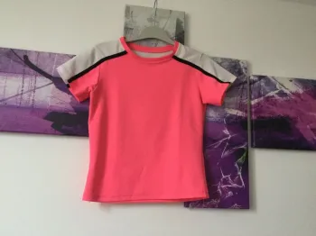T shirt rose sport 14 ans