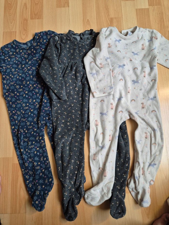 Lot de 3 pyjamas 36 mois
