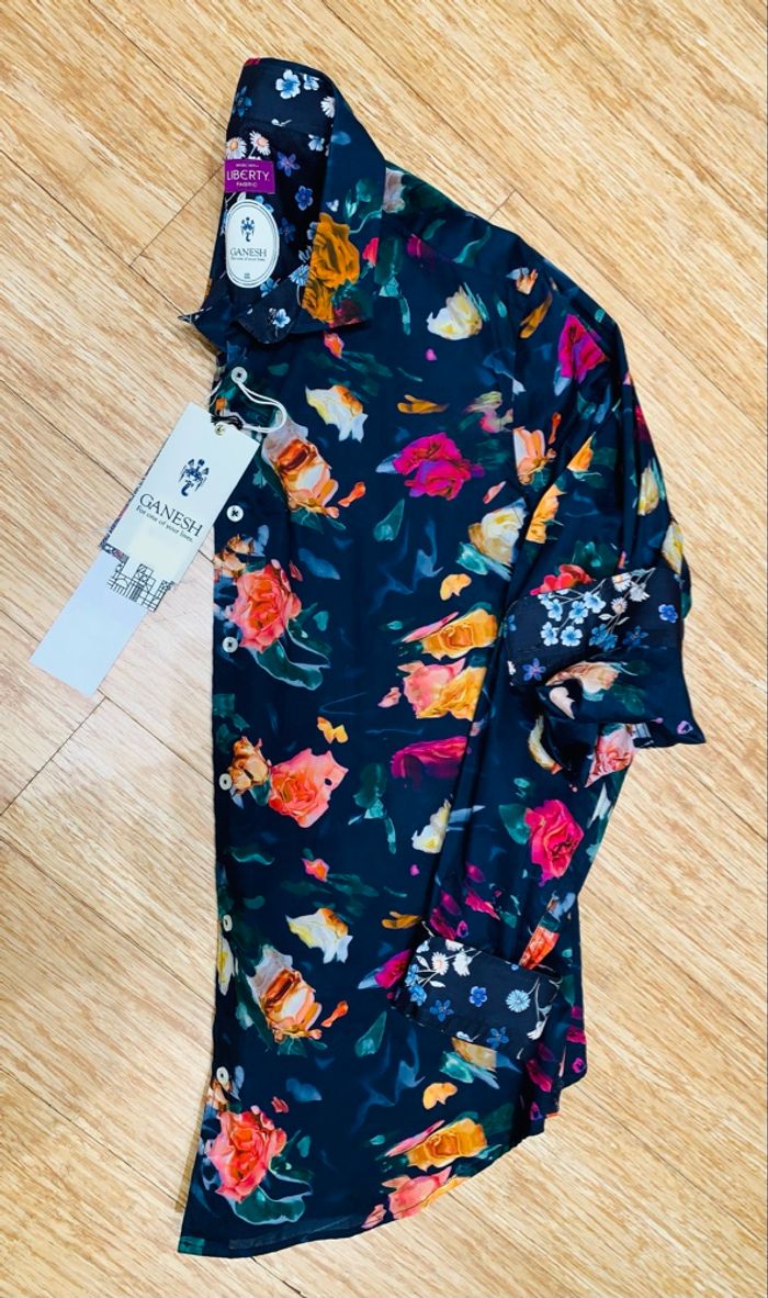 Chemise coton Liberty Ganesh - photo numéro 3