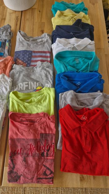 Lot de tee-shirts été manches courtes