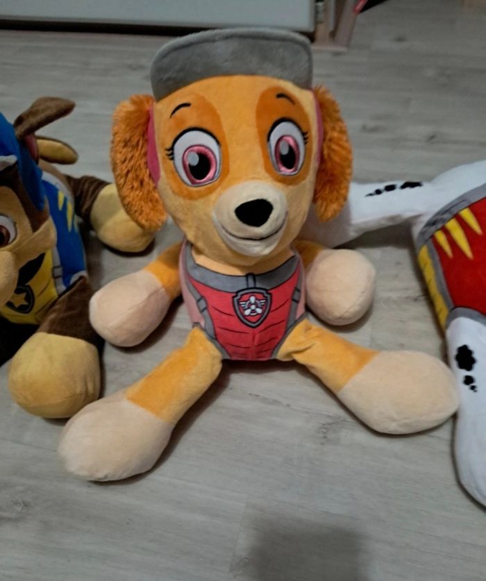 Lot de peluches pat patrouille paw patroll Marcus chase stella neuf neuves - photo numéro 4