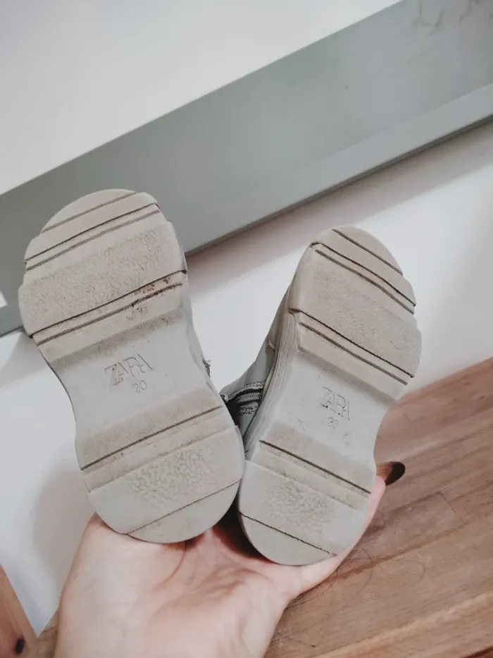 Bottines Zara kaki - photo numéro 4