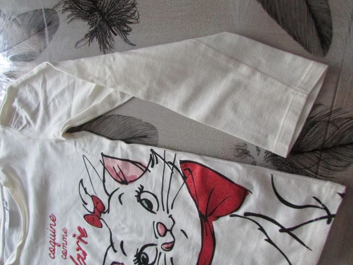 T-shirt Disney fille Marie 10 ans - photo numéro 5