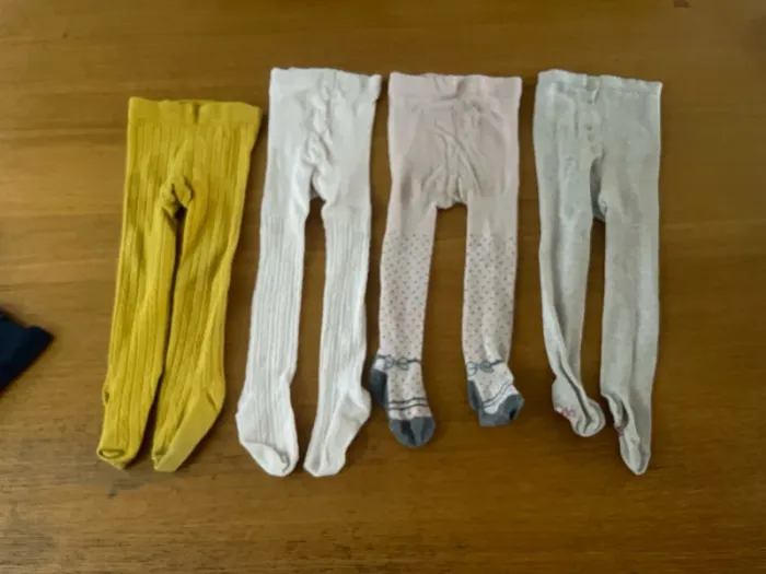 4 collants chauds 12 mois