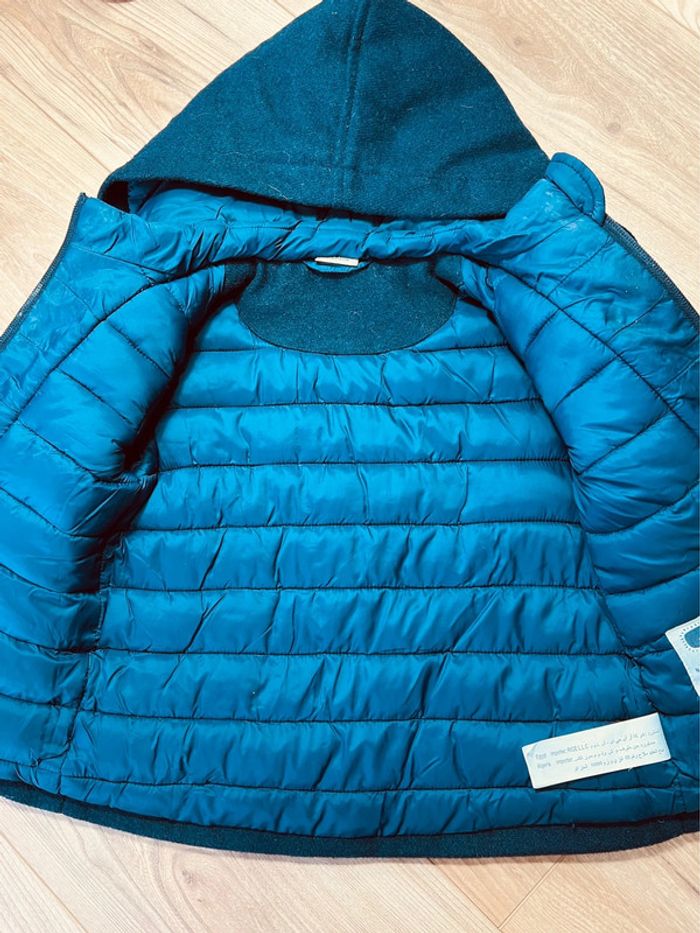 Taille 2 ans manteau duffle-coat garçon TAO bleu marine 💙 - photo numéro 7