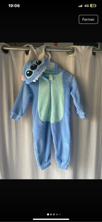 Combinaison polaire stitch