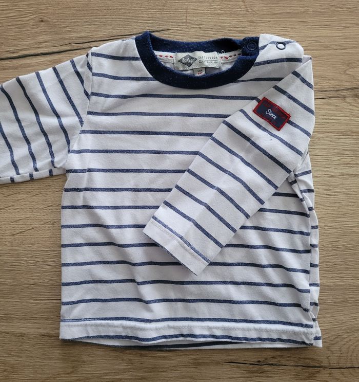 Lot T-shirts manches longues 9 mois - photo numéro 7